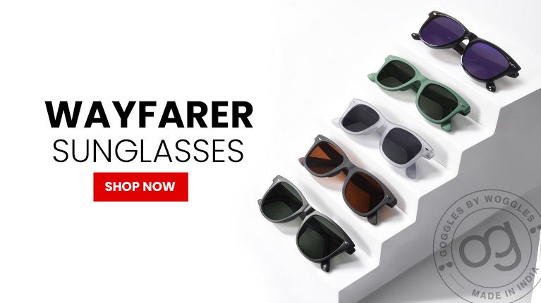Buy Premium Wayfarer Sunglasses For Men-2 Sunglasses @999-Woggles - Main Image