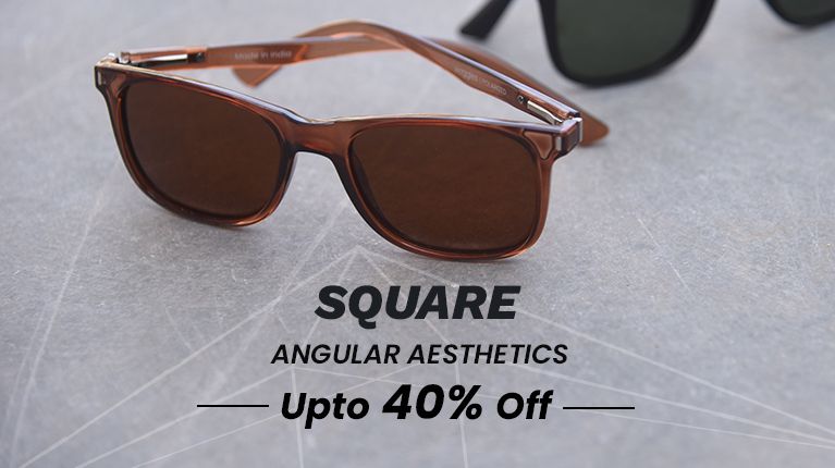 Buy Square Sunglasses Sunglasses @999 Woggles