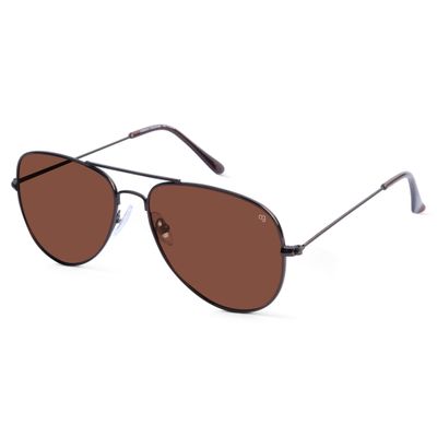 Shockpilot Brown Aviator Polarized Sunglasses Shop Polarized Aviator Sunglasses Online