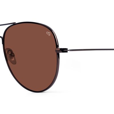 Shockpilot Brown Aviator Polarized Sunglasses Buy Polarized Aviator Sunglasses Online