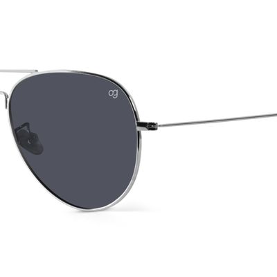 Shockpilot Silver Aviator Polarized Sunglasses Buy Polarized Aviator Sunglasses Online