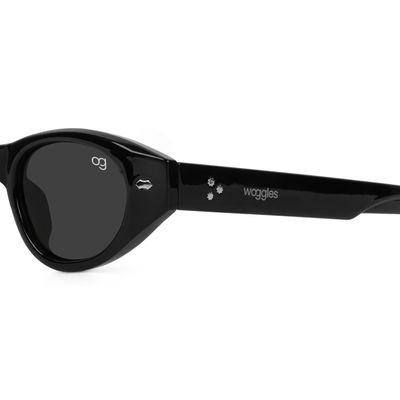 Arum Black Oval Sunglasses Buy Arum Black Oval Sunglasses