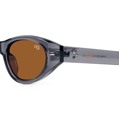 Arum Brown Oval Sunglasses Buy Arum Brown Oval Sunglasses