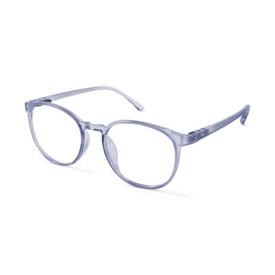Astral Spherule Round Blue Screen Glasses
