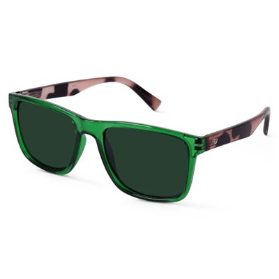 Auralite Printed Polarized Square Sunglasses Shop Auralite Printed Polarized Square Sunglasses
