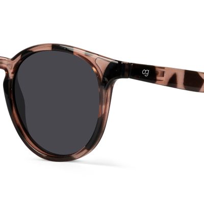 Buy Radon Black Polarized Round Sunglasses