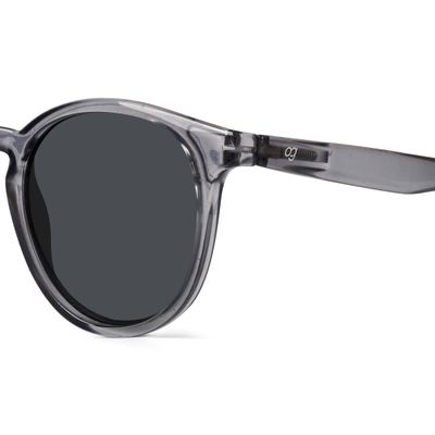 Buy Radon Grey Polarized Round Sunglasses