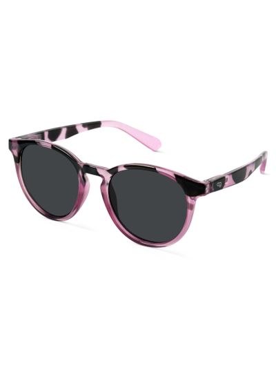 Shop Radon Printed Polarized Round Sunglasses