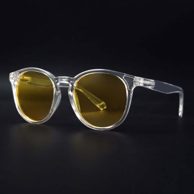 Buy Radon Yellow Polarized Round Sunglasses