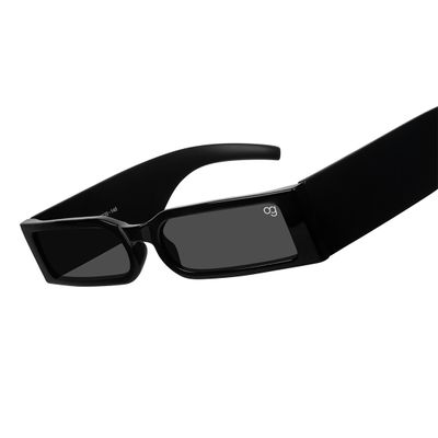 Aurex Glossy Black Rectangle Sunglasses Buy Aurex Glossy Black Rectangle Sunglasses Online