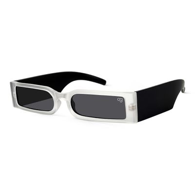 Aurex Translucent Rectangle Sunglasses Shop Aurex Translucent Rectangle Sunglasses