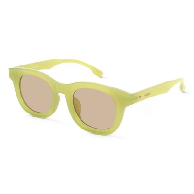 Cannas Neon Yellow Wayfarer Sunglasses Shop Cannas Neon Yellow Wayfarer Sunglasses