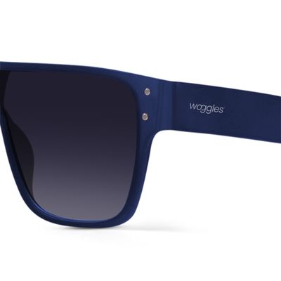 Buy Carnival Blue Polarized Oversize Sunglasses