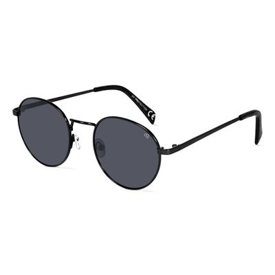 Chancellor Round Black Sunglasses Shop Chancellor Round Black Sunglasses