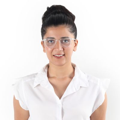 Buy Concordance Gaze Round Blue Screen Glasses