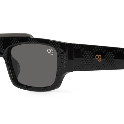 Cosmos Black Rectangle Sunglasses Buy Cosmos Black Rectangle Sunglasses