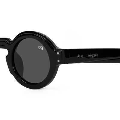 Dusk Black Round Sunglasses Buy Dusk Black Round Sunglasses