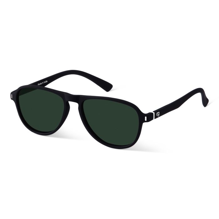 Buy Emerald Night Polarized Aviator Sunglasses Woggles