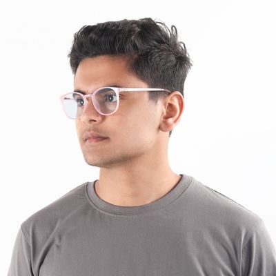 Gleaming Prestige Round Blue Screen Glasses Shop Gleaming Prestige Round Blue Screen Glasses