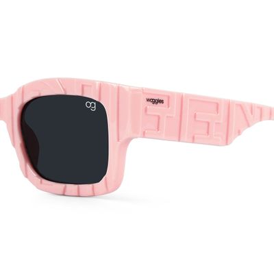 Buy Hecate Pink Kids Rectangle Sunglasses
