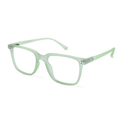 Shop Lucidity Mint Square Blue Screen Glasses
