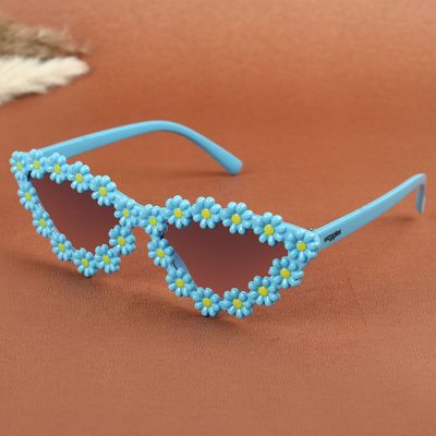 Shop Lune Blue Kids Cateye Sunglasses