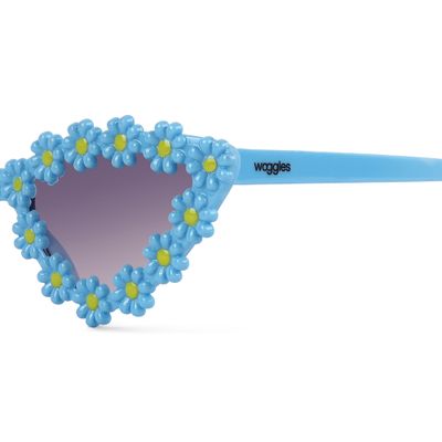 Buy Lune Blue Kids Cateye Sunglasses