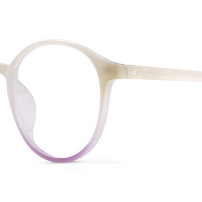 Matrix Vision Round Blue Screen Glasses