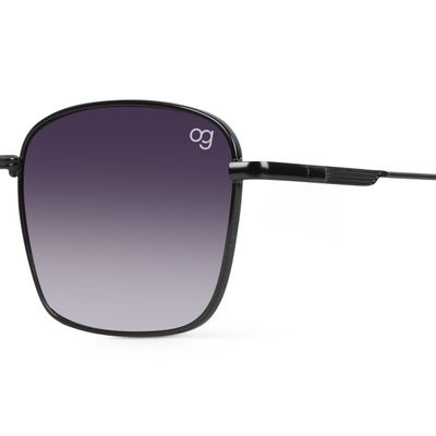Molten Black Rectangle Sunglasses Buy Molten Black Rectangle Sunglasses