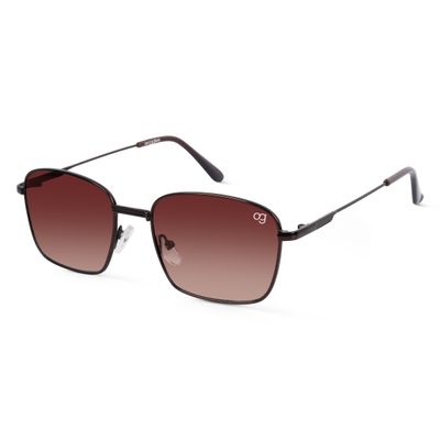 Shop Molten Copper Rectangle Sunglasses