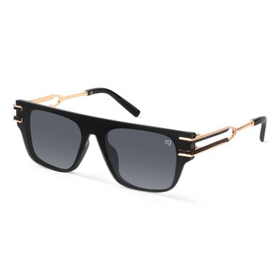 Monolith Black Rectangle Sunglasses Shop Monolith Black Polarized Rectangle Sunglasses