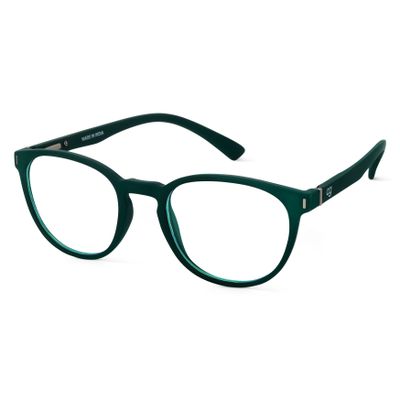 Shop Noctra Green Round Blue Screen Sunglasses
