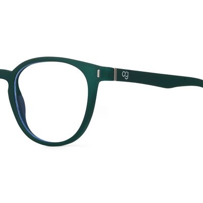 Buy Noctra Green Round Blue Screen Sunglasses Online