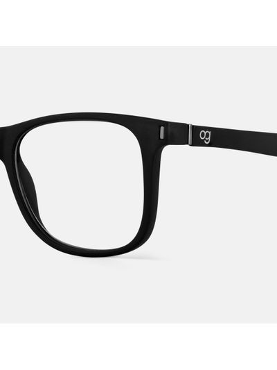 Buy Noir Black Square Blue Screen Glasses