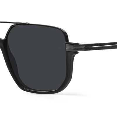 Buy Padrino Polarized Hexagonal Sunglasses