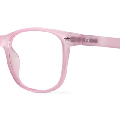 Buy Peony Pink Wayfarer Blue Screen Glasses