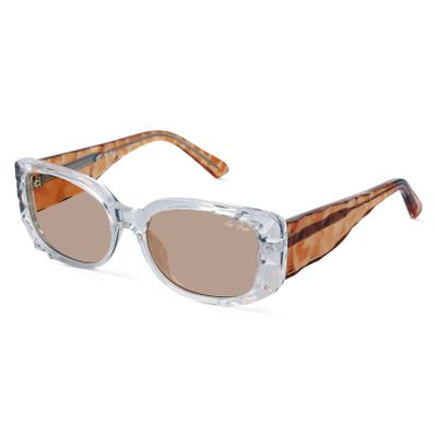 Red Pappy Aetheris Orange Rectangle  Sunglasses Shop Red Pappy Aetheris Orange Rectangle  Sunglasses