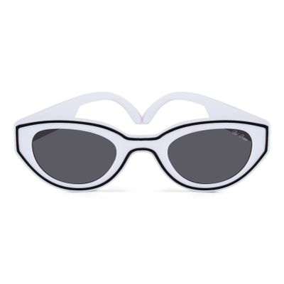 Red Pappy Chronon White Rectangle Sunglasses Buy Red Pappy Chronon White Rectangle Sunglasses