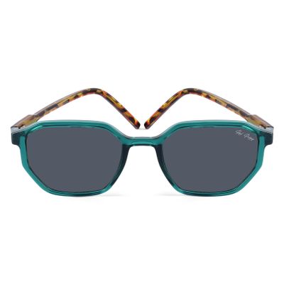 Red Pappy Fable Green Hexagonal Sunglasses Buy Red Pappy Fable Green Hexagonal Sunglasses