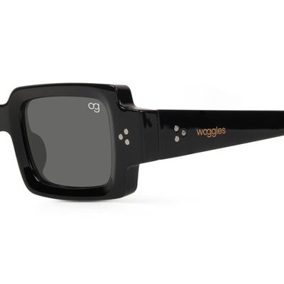 Rustic Black Rectangle Sunglasses Buy Rustic Black Rectangle Sunglasses