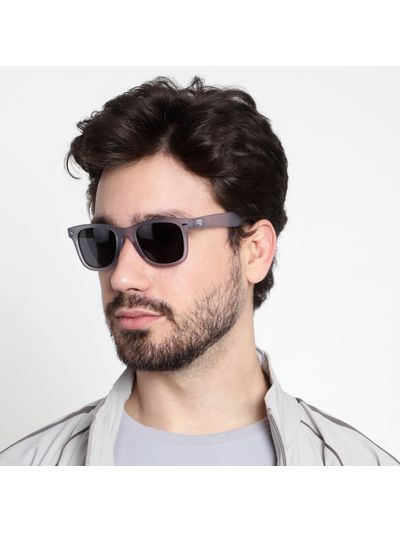 Smoky Quartz Polarized Wayfarer Sunglasses