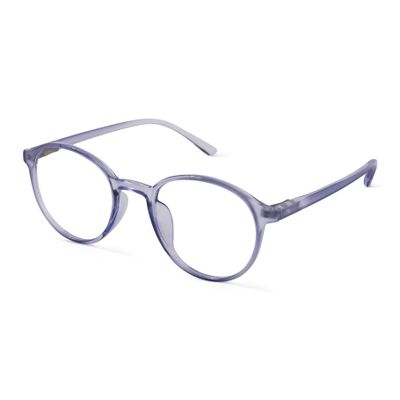 Stellar Frame Round Blue Screen Glasses