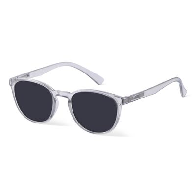 Stormcloud Polarized Round Sunglasses grey round sunglasses,