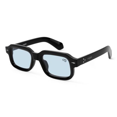 Shop Sundown Black Square Sunglasses
