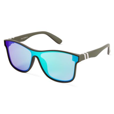 Shop Velfire Green Sports Sunglasses