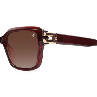 Buy Velor Brown Wayfarer Sunglasses Online