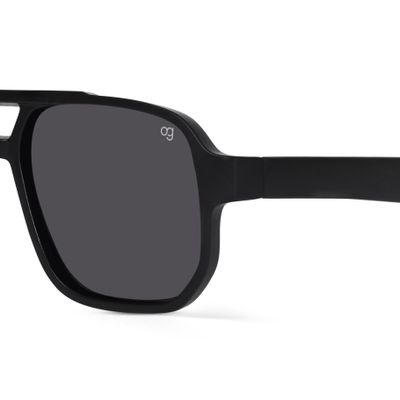Viper Black Polarized Aviator Sunglasses Buy Square Sunglasses Online